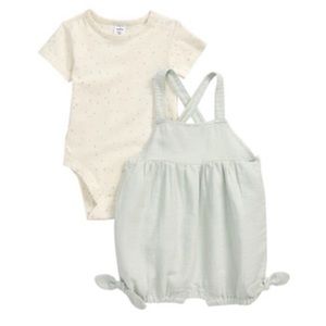Nordstrom Organic Cotton Bodysuit & Romper Set